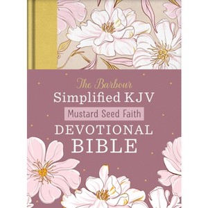 Mustard Seed Faith Devotional Bible--Barbour Skjv [Mustard Yellow Bouquets] - by  Barbour Bibles (Hardcover) - 1 of 1