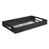 Uttermost Modern Mosaic Tray-Sleek Black with Striking Antique Mirrored Mosaic - 2 of 4