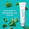 Native Premium Whitening Wild Mint & Peppermint Oil Fluoride Free Toothpaste - 4.1 oz - 4 of 4