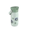 Zak Designs 14oz TMNT Stainless Steel Vacuum Harmony Straw Water Bottle - 3 of 4