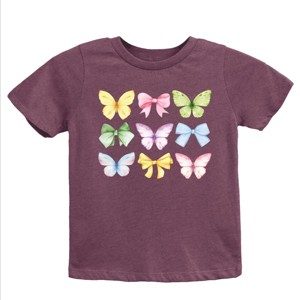 The Juniper Shop Butterflies Coquette Youth Short Sleeve Tee - 1 of 4