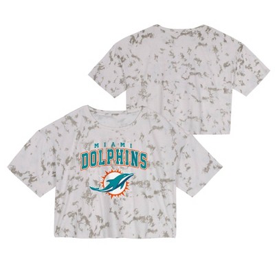 Miami Dolphins Logo V Tie Dye T-shirt (X-Large) :