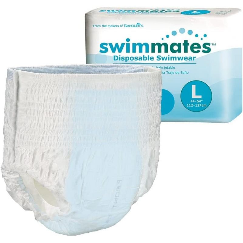 Swimmates Adult Disposable Swim Diaper, 2 of 7