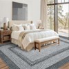 TROPOW Area Rug Braided Printed for Living Room, Non-Slip Stain-Resistant Printed Rug,Machine Washable Large Carpet for Kitchen - 3 of 4