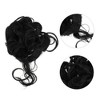 Unique Bargains Women's Nature Long Hair Wig Hair Clip 9.84 inch Black 1 Pc - 4 of 4