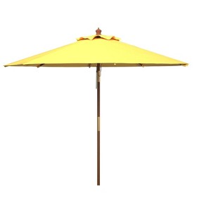 Cannes 9Ft Wooden Umbrella - PAT8009 - Safavieh - 1 of 3