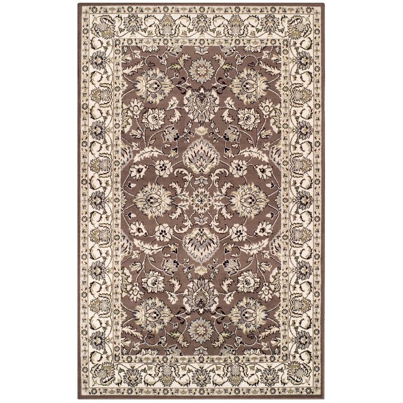 Traditional Floral Scroll Indoor Area Rug or Runner by Blue Nile Mills, 1 of 10