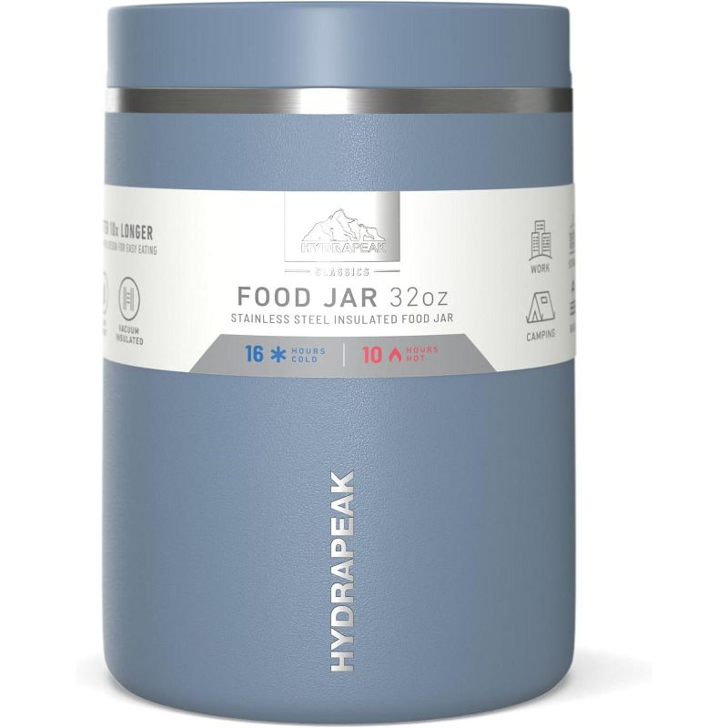 Hydrapeak Stainless Steel Vacuum Insulated Wide Mouth Leak-proof Thermos Food Jar For Hot And Cold, 10 Hours Hot 16 Hours Cold, 3 of 8