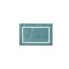 Vynxaria Bath Rugs and Mats Reversible 21x34" Plush Tufted Bath Rug - Geometric to Stripes Pattern - 4 of 4