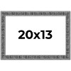 PosterPalooza | Distressed Black Picture Frame - UV Acrylic, Backing Board, Hanging Hardware Included - 2 of 4