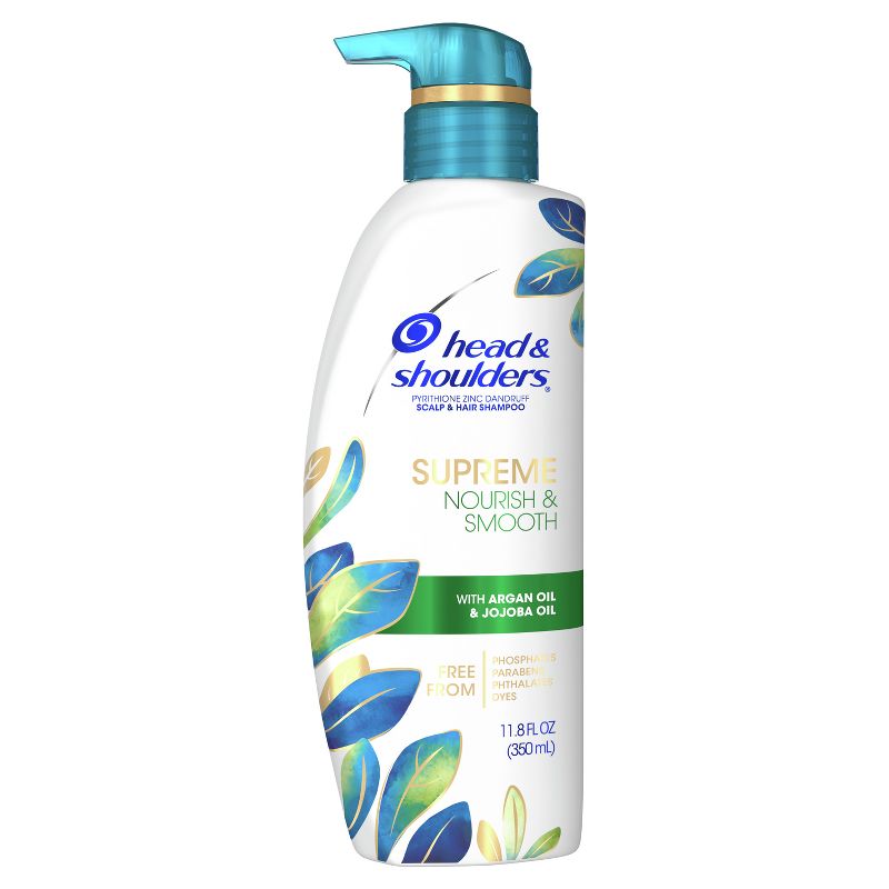 Head &#38; Shoulders Supreme Nourish &#38; Smooth Hair &#38; Scalp Sulfate Free Anti-Dandruff Shampoo for Relief from Dry Scalp - 11.8 fl oz, 3 of 12