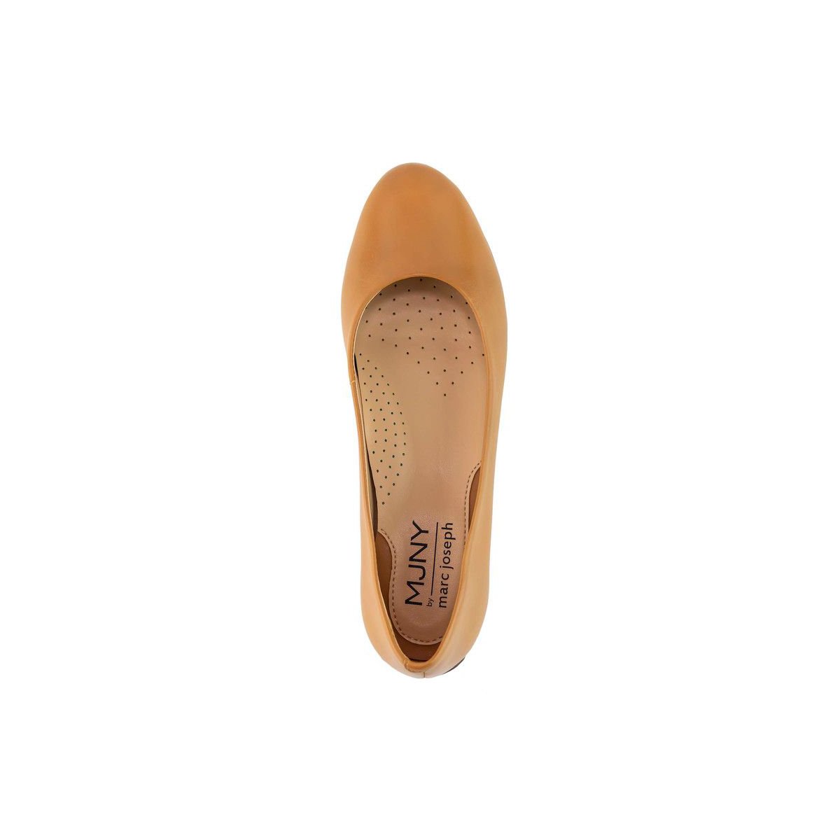 Обувь Marc Joseph New York | Womens Leather Slip On Bedford Ballet Flats - Tan Napa, 10 — фото 6