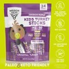 Mission Meats Kids Turkey Sticks – 100% Free Range, Healthy Snacks for Kids and Toddlers, Gluten & Nut Free, 0.5oz, 24 Count - 4 of 4