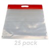 ZIPAFILE® Storage Bag, Red, Pack of 25 - 2 of 3