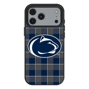 NCAA Big Ten Universities Plaid MagSafe Compatible Cell Phone Case for Apple iPhone 17 Series - 1 of 4