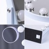 VANITII 14''x18'' Arched Vanity Makeup Mirror with Lights Metal Tabletop White - 3 of 4