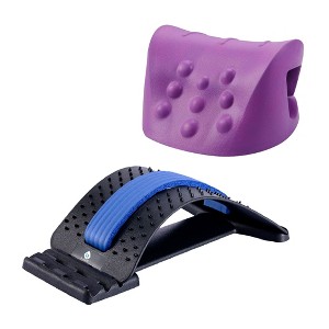 Pursonic Back and Neck Relief Bundle – Includes Back Stretching Device & Neck and Shoulder Stretcher and Relaxer - 1 of 3