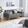 Yaheetech Mid-Century Modern Loveseat Sofa for Living Room Apartment Bedroom Office - 2 of 4