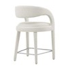 Modway Pinnacle Boucle Upholstered Counter Stool Set of Two - 4 of 4