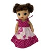 Doll Clothes Superstore Pink Sundress Fits 14 Inch Baby Alive And Little Baby Dolls - 3 of 4