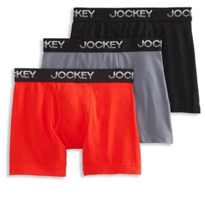 Jockey Boys' Cotton Stretch Boxer Brief - 3 Pack - 1 of 1