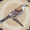 Earth Rugs Nature-Inspired Jute Trivet – 10"x10" Round Heat Pad with Bird Motif - 3 of 3