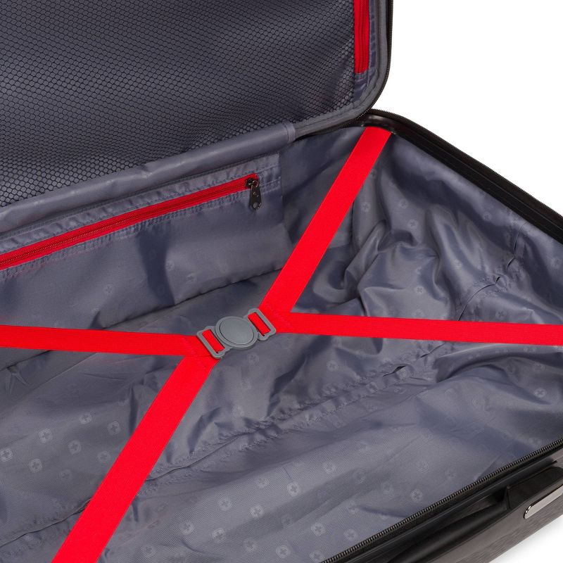 SWISSGEAR Cascade Hardside Medium Checked Suitcase, 4 of 13