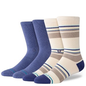 STANCE x WADE Men's Simpler Tumes 2 Pk Crew Socks - 6-12 - 1 of 4
