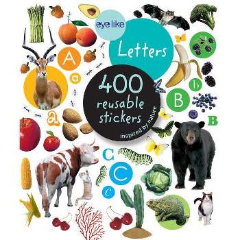 Eyelike Letters - (Eyelike Stickers) by  Workman Publishing (Paperback)