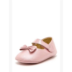 Gender Neutral Girls' Bow Heart Mary Janes Shoes - Petit Confection - 1 of 3