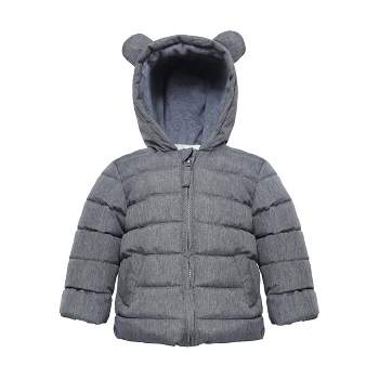 Rokka&Rolla Infant Toddler Boys' Warm Winter Coat-Baby Fleece Puffer Jacket