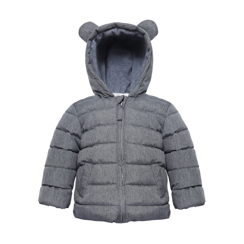 Rokka&Rolla Infant Toddler Boys' Warm Winter Coat-Baby Fleece Puffer Jacket, 1 of 10