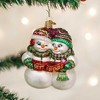 Old World Christmas 4.5 Inch Best Friends Ornament Snowmen Tree Ornaments - 2 of 3