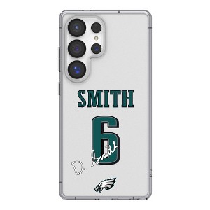 NFL Philadelphia Eagles Players Game Tactic Clear Cell Phone Case for Samsung Galaxy - 1 of 4