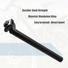 Unique Bargains Aluminum Alloy Bike Seat Post Black - image 4 of 4