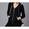 Women's Stripe Detail Hoodie - Angel Apparel - 2 of 4