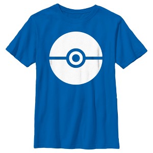 Boy's Pokemon Large Poke Ball T-Shirt - 1 of 4