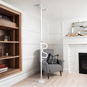 Stander Wonder Pole Heavy Duty, Bariatric Tension-Mounted Security Pole with Rotating Grab Bar - 1 of 4