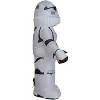 Star Wars Christmas Airblown Inflatable Stormtrooper with Candy Cane, 3.5 ft Tall, White - 2 of 4