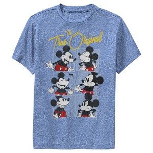 Boy's Disney Mickey the True Original Performance Tee - 1 of 4