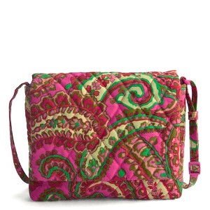Vera Bradley Women's Outlet Cotton Small Flap Hipster Crossbody Bag - 1 of 2