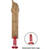 Glitzhome 54-inch Wooden Santa with "HOHOHO" Vertical Porch Sign - 4 of 4