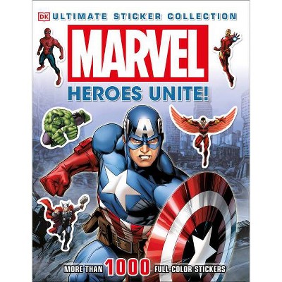 10ct Marvel Super Heroes Puffy Stickers : Target