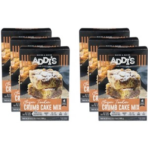 Addi’s For Everyone Crumb Cake Mix - Case of 6 - 20 oz - 1 of 2