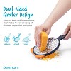 Dreamfarm Kitchen Tools Set, Ograte & Ozest, Dual-Sided Ultra-fine Grater & Self-Cleaning Zester with Snap-On Covers, Kitchen Essentials - 2 of 4