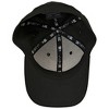 Adult Black Panther Face Symbol Color Block New Era 39Thirty Fitted Hat - 3 of 4