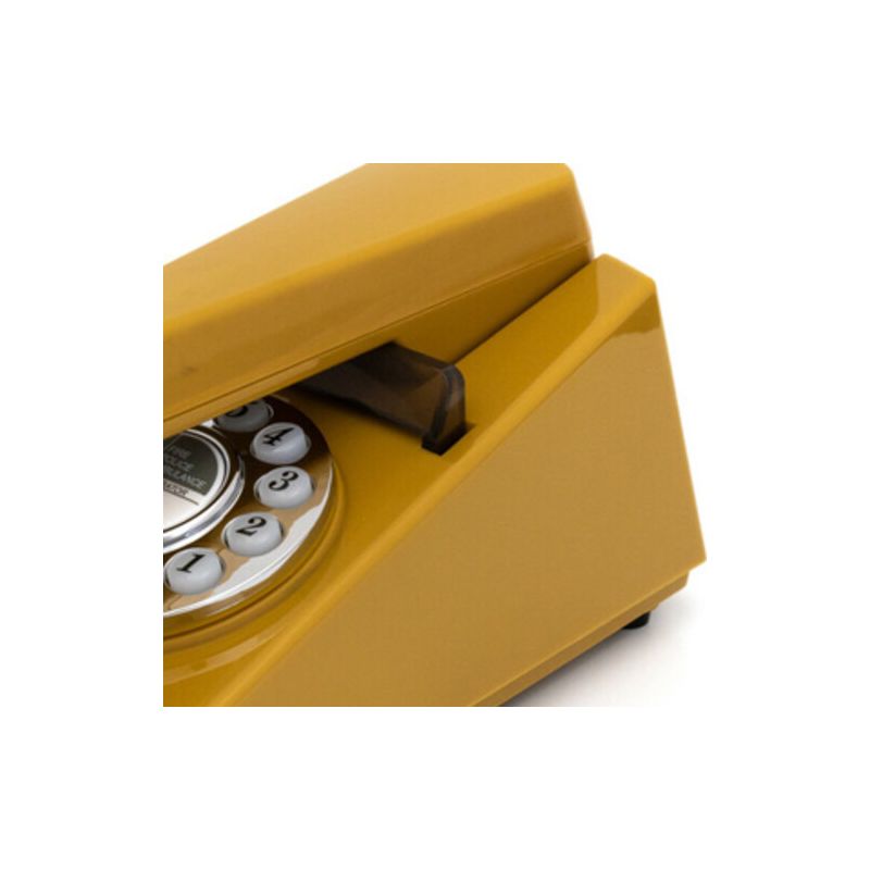 GPO Retro GPOTRMM Trim phone Desktop or Wall Mountable - Mustard, 4 of 7