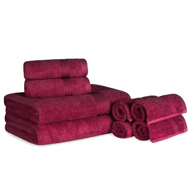 Egyptian Cotton Absorbent Luxury Heavyweight Towel Set by Blue Nile Mills
