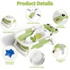 BabyBond Collapsible Baby Bathtub for Infants and Toddlers with Thermometer& 1 Soft Floating Cushion Portable Travel Baby Tub - 2 of 4
