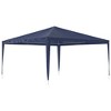 vidaXL Outdoor Party Tent - Heavy-Duty Iron Frame Garden Canopy - 13.1'x13.1' Dimensions - Waterproof PE Coated - Blue - 4 of 4